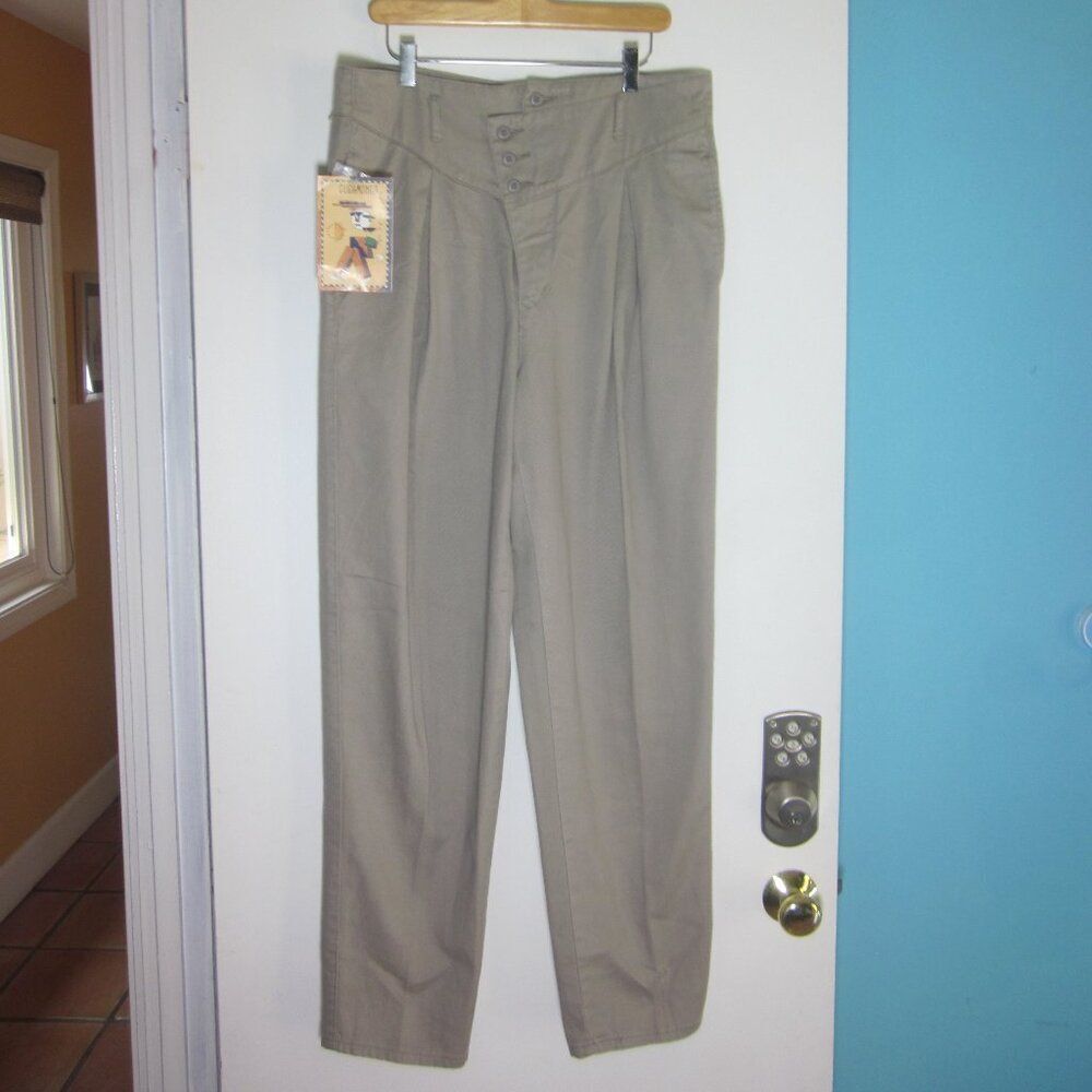 Millers Outpost VINTAGE 1973 Mens Size 34 x 32 Pleat Front Chino Cotton Pants
